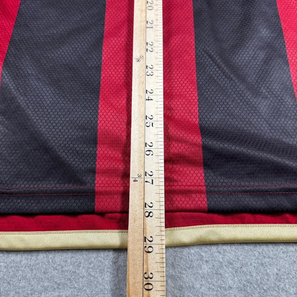 Adidas Atlanta United FC Jersey Mens L Red Black Excellent 2023/24 Authentic